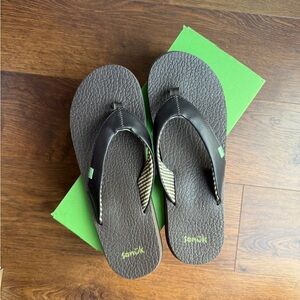 Sanuk Yoga Mat Sandals - Brown